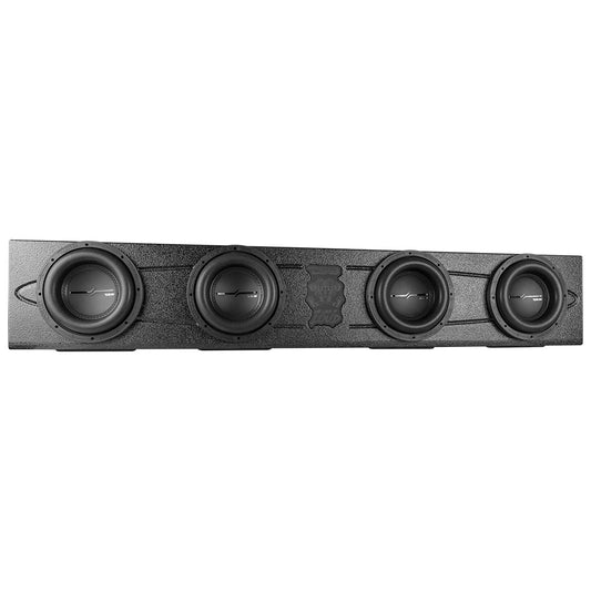 Quad 8" Ported Subwoofer Enclosure For FORD F-150 09-22, F-250 15-22 and F-350 15-22-Door.
