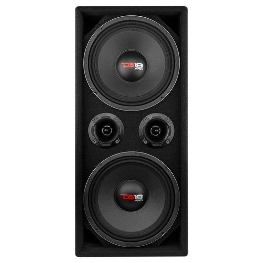 Dual 10" Loaded Ported Voceteo box ( 2 x PRO-X10M and 2 x PRO-TWX2).