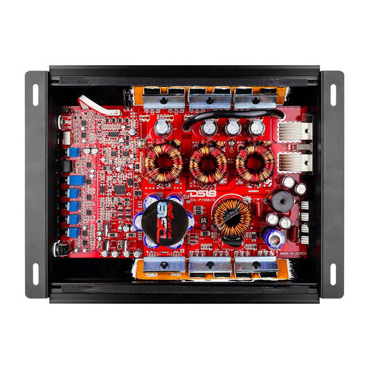 EXL 1-Channel Class D Amplifier 1500 Watts Rms @ 1-Ohm Made In Korea.