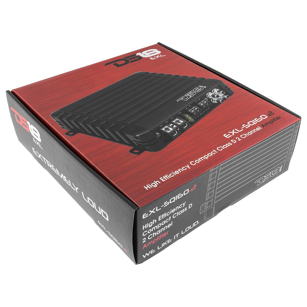 EXL Full Range Class D 2 Channel Amplifier 320 Watts.