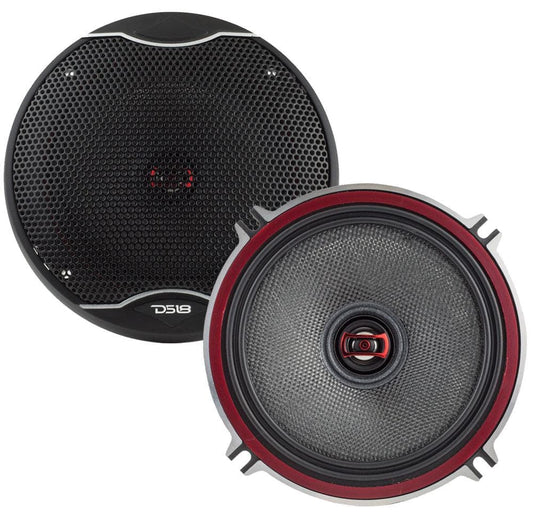 EXL 5.25" 2-Way Coaxial Speaker with Fiber Glass Cone | 80W RMS 3-Ohm.