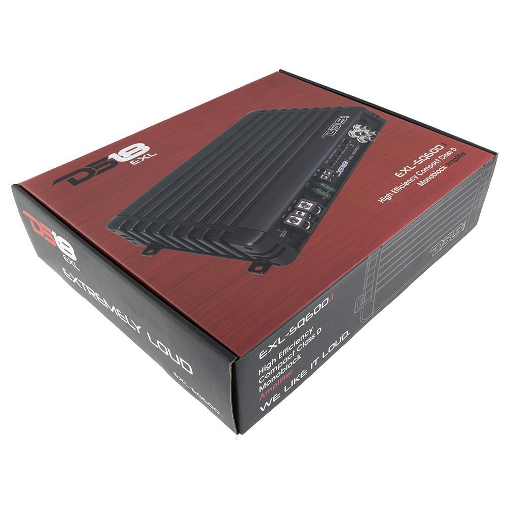 EXL Sound Quality Class D Monoblock Car Amplifier 1200 Watts.