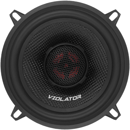 Violator Audio VA-5252 5.25" Coaxial Speakers (pair).