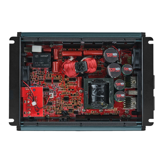FRP Compact Full-Range Class D 1-Channel Amplifier 1,500 Watts Rms @ 1-Ohm.