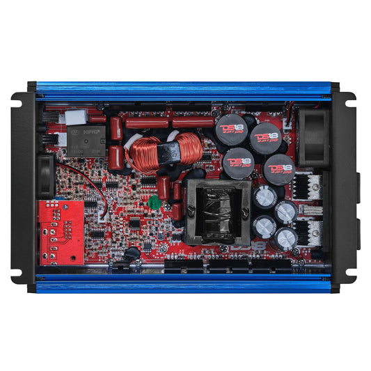 FRP Compact Full-Range Class D 1-Channel Amplifier 2,500 Watts Rms @ 1-Ohm - 1 Ohm Blue - Ref E4EE18 - image 2 - AudioSellerz