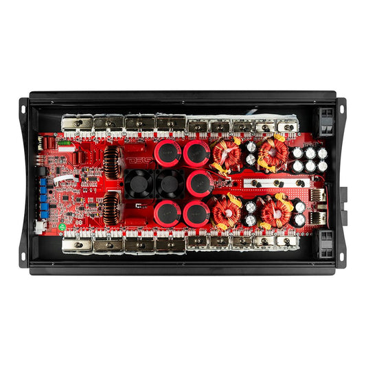 PRO 1-Channel Full-Range Class D Amplifier 8000 Watts Rms @ 1-Ohm.