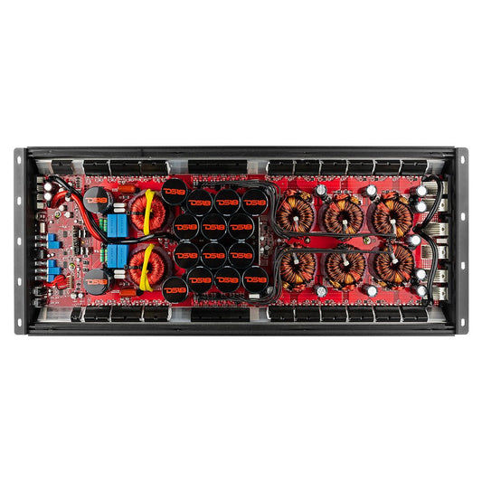 HOOLIGAN KO Gold 1-Channel Amplifier with Voltmeter 10000 Watts Rms @ 1-Ohm Made In Korea.