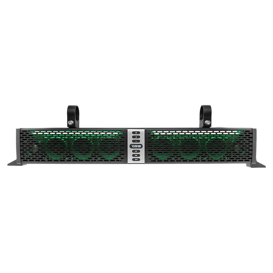 HYDRO 30” Marine Bluetooth Sound Bar – Water Resistant, RGB LED Lights, 8 Speakers, 320W RMS Amplified System.