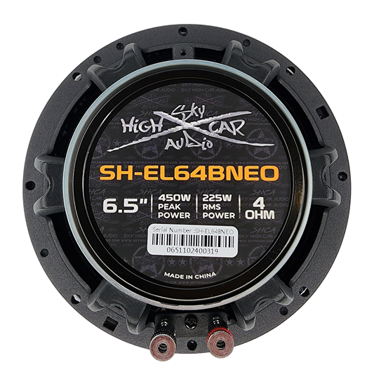 Sky High Car Audio SH-EL64BNEO 6.5" Neodymium Bullet Midrange Speaker - Audio Sellerz