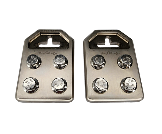 Sky High Car Audio Cast Flat 4 Spot Battery Terminals - Audio Sellerz