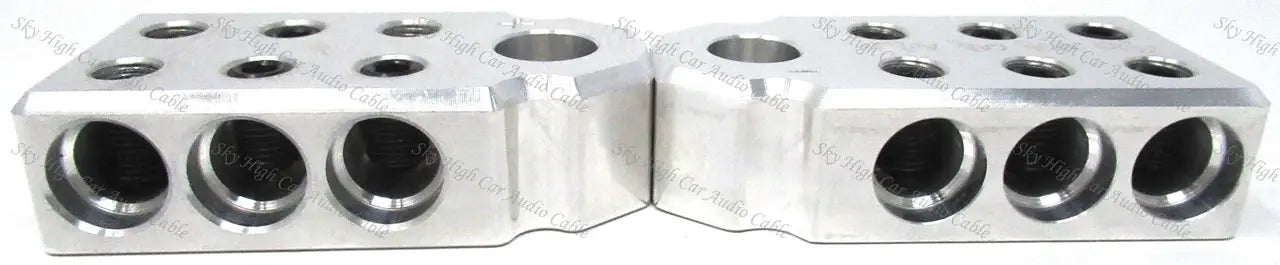 Sky High Car Audio SAE 1/0 6 Input Set Screw Battery Terminal - Audio Sellerz