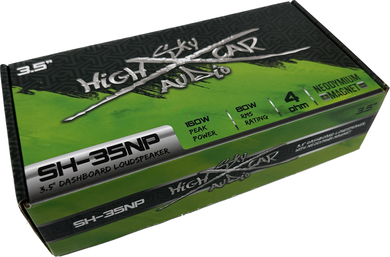 Sky High Car Audio 3.5" Neo Mid Range Pair