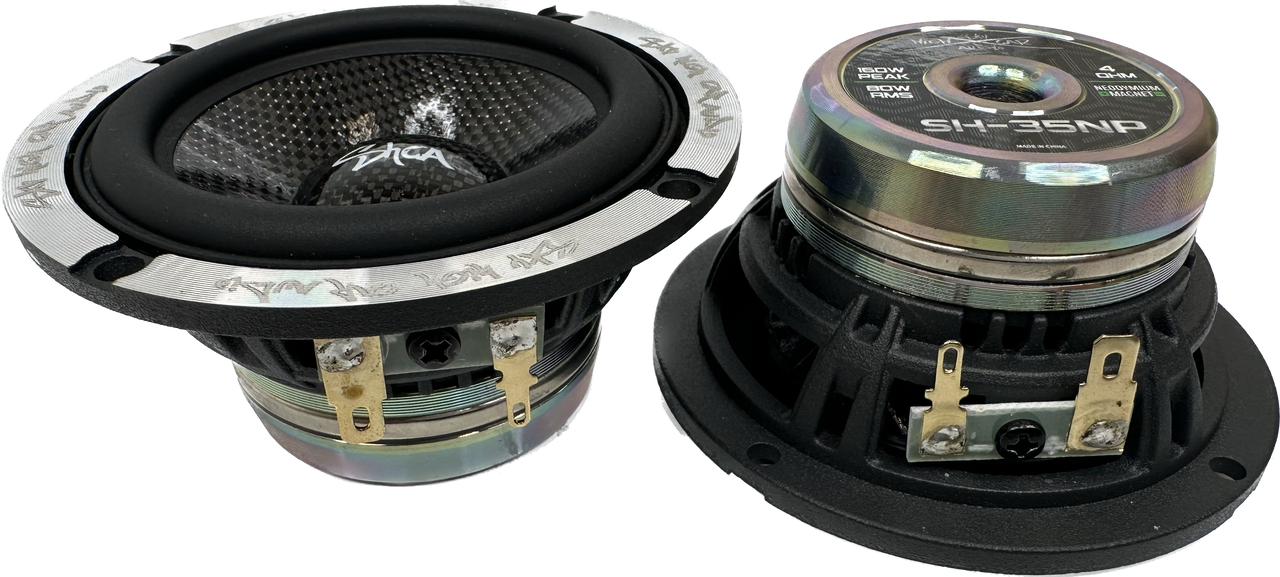 Sky High Car Audio 3.5" Neo Mid Range Pair