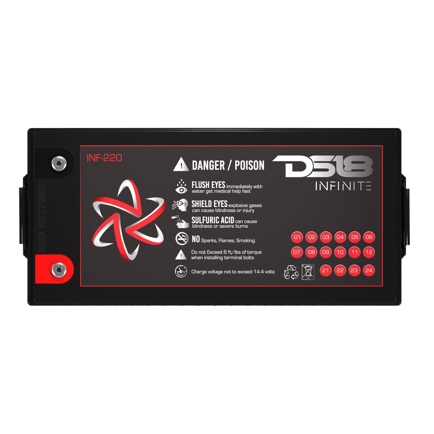 INFINITE 6500 Watts 220 AH AGM Power Cell.
