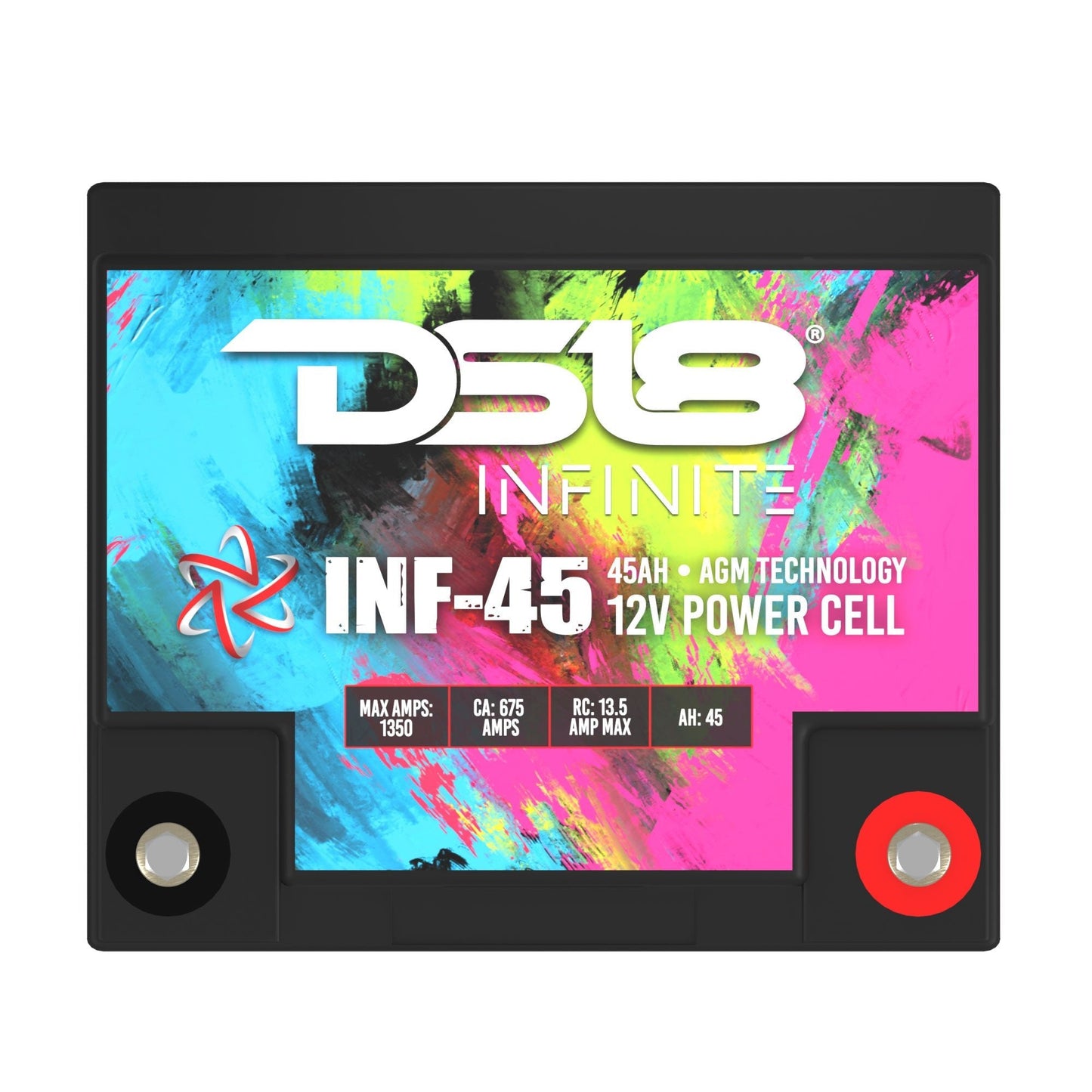 INFINITE 45 AH AGM Power Cell 12 Volt Battery.