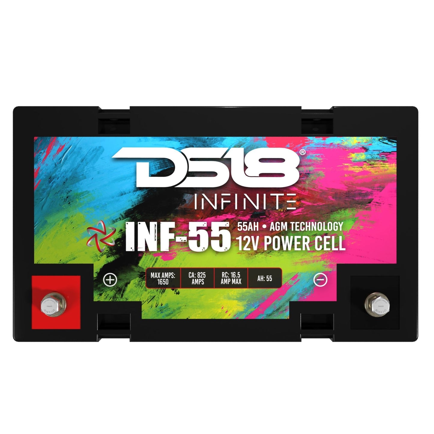 INFINITE 55 AH AGM Power Cell 12 Volt Battery.