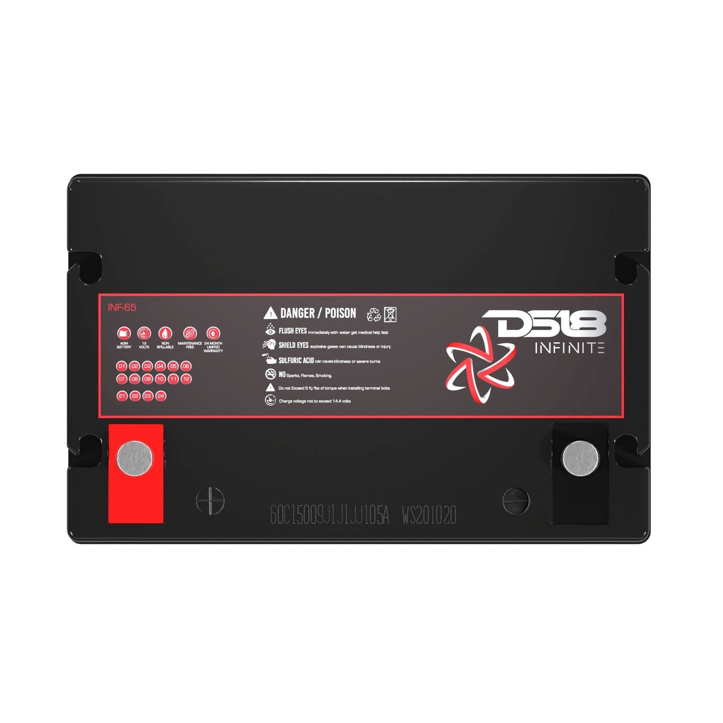 INFINITE 2000 Watts 65 AH AGM Power Cell.