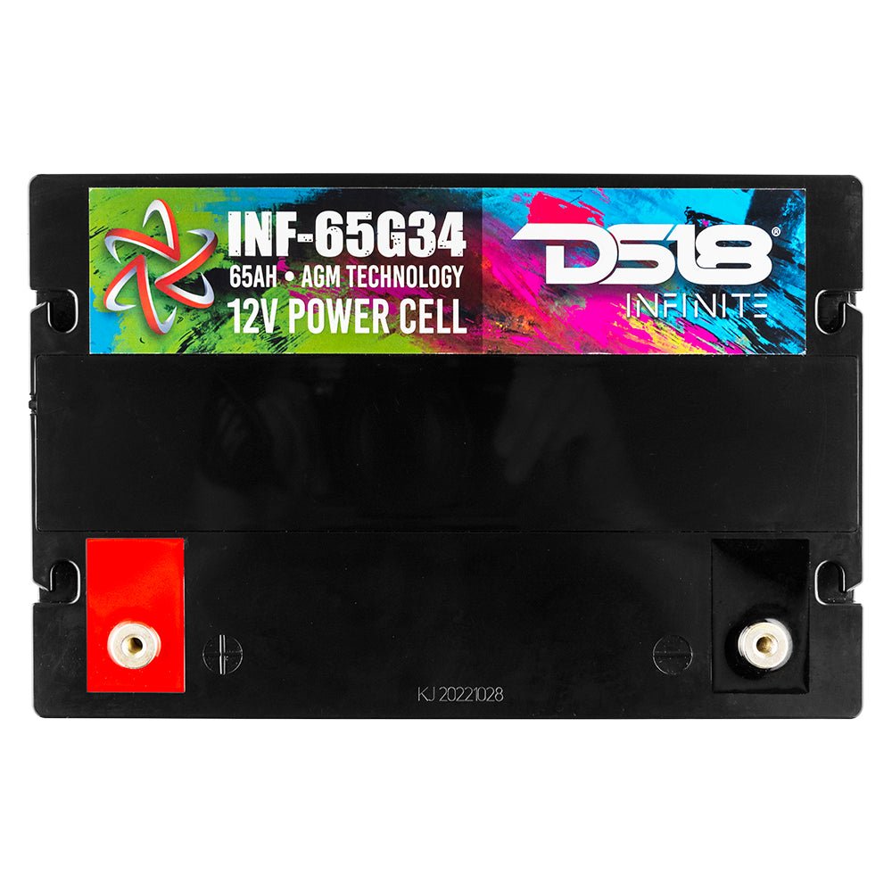 INFINITE 65 AH AGM Group 34 Power Cell 12 Volt Battery.