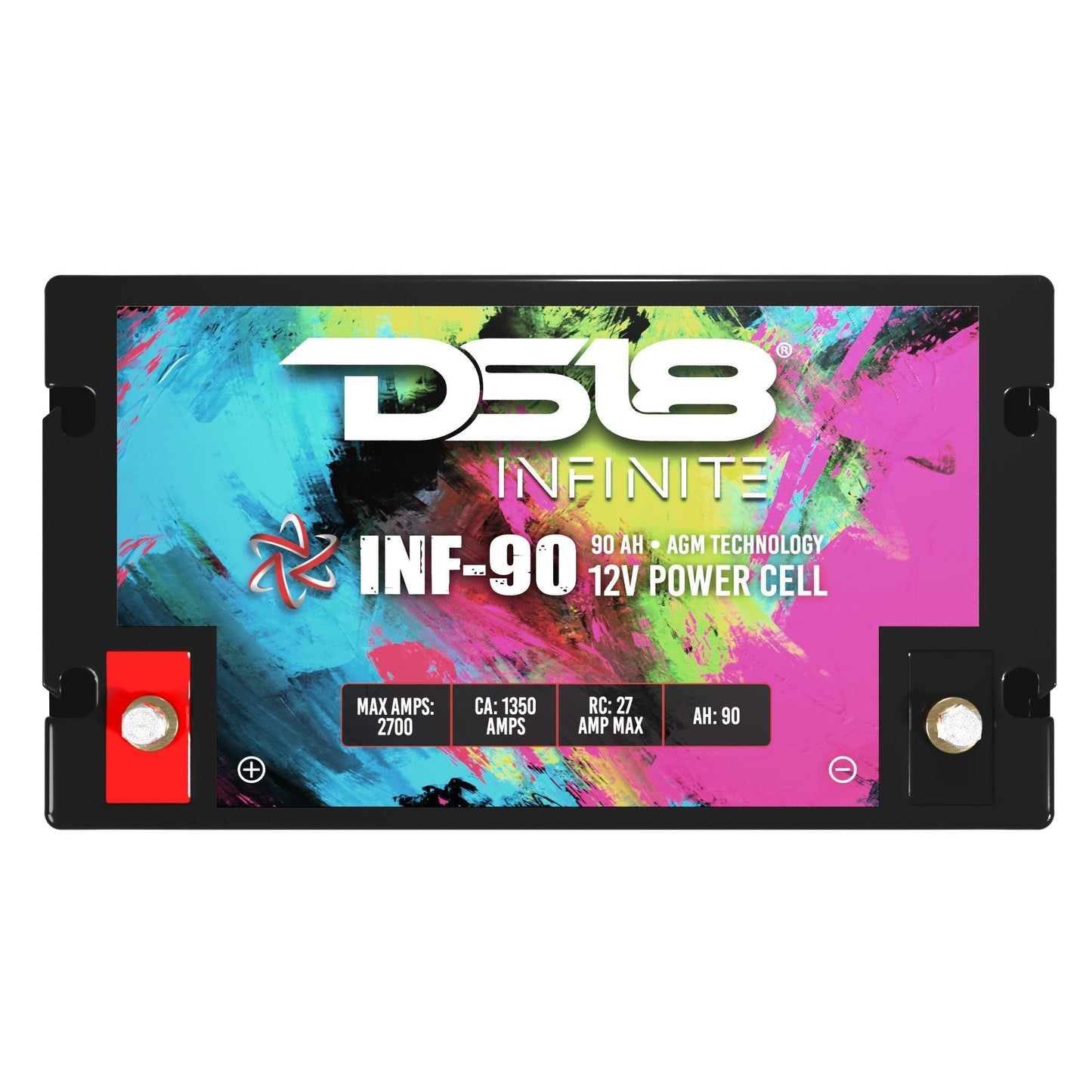 INFINITE 90 AH AGM Power Cell 12 Volt Battery.