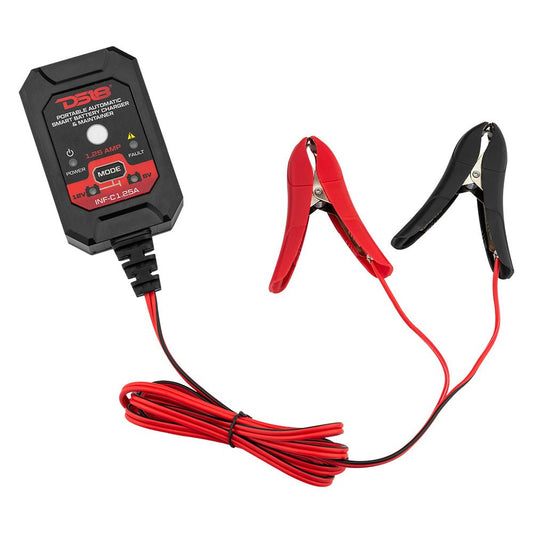 1.25 AMP Automatic Smart Car AGM Battery Charger & Maintainer.