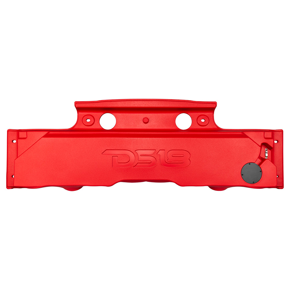 Jeep JK/JKU Overhead Bar System Fits 4 X 8" Speakers, 4 X Tweeters and 2 X Drivers -Red.