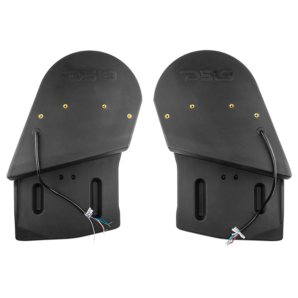 Jeep JL/JLU 10" Wheel Well Seald Subwoofer Enclosure Left and Right Side.