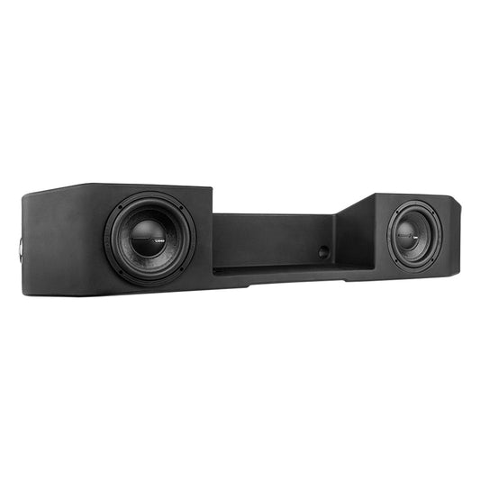 Under Seat Subwoofer Enclosure 2 x 6.5" Sealed for JT Gladiator Jeeps.