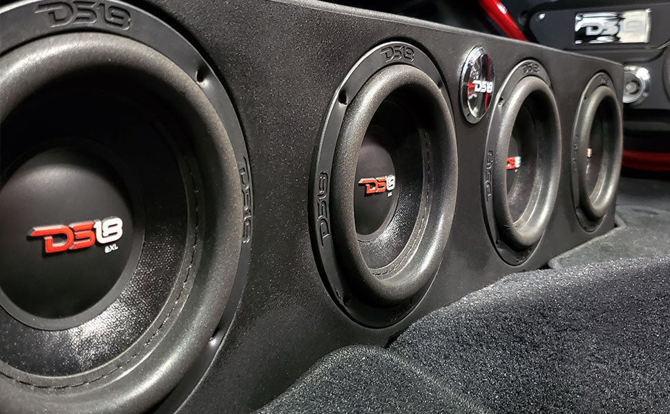 Complete Under Seat Subwoofer Enclosure Package for JT Gladiator Jeeps.