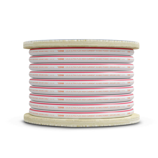 0-GA Marine Grade Tinned 100% Copper OFC Power Wire -25 Feet.