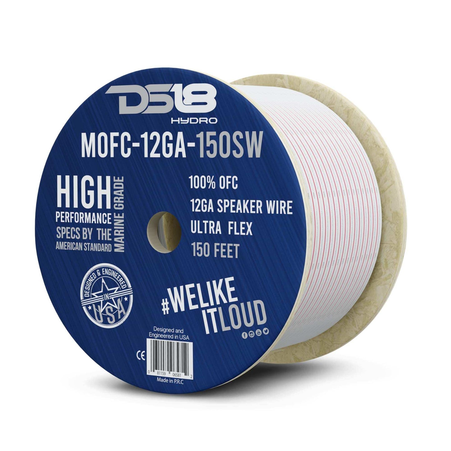12-GA Marine Grade Tinned 100% Copper OFC Speaker Wire -150 Feet - MOFC12GA150SW - product image 5 - AudioSellerz