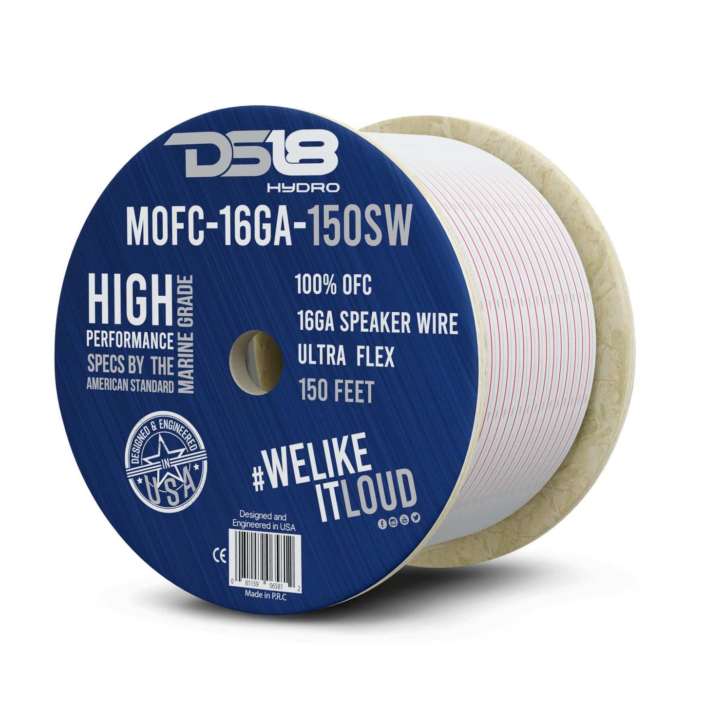 16-GA Marine Grade Tinned 100% Copper OFC Speaker Wire -150 Feet - MOFC16GA150SW - product image 5 - AudioSellerz