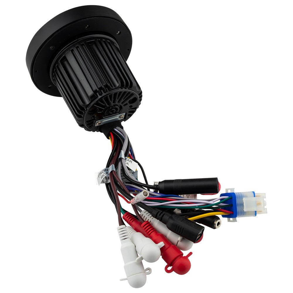Marine and Powersports Headunit and 6.5" Marine Speaker Package (MRX1 and 2 X NXL-6SL/BK) - Black.
