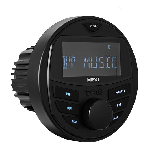 Marine and Powersports Headunit 2.75" LCD screen , 1 Zone, 4 volts Output, BT, RDS 4 X 40 Watts.