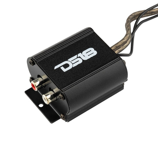 Inline RCA Noise Filter for Car Audio – Noise Reducer with Female RCA Input & Male RCA Output.