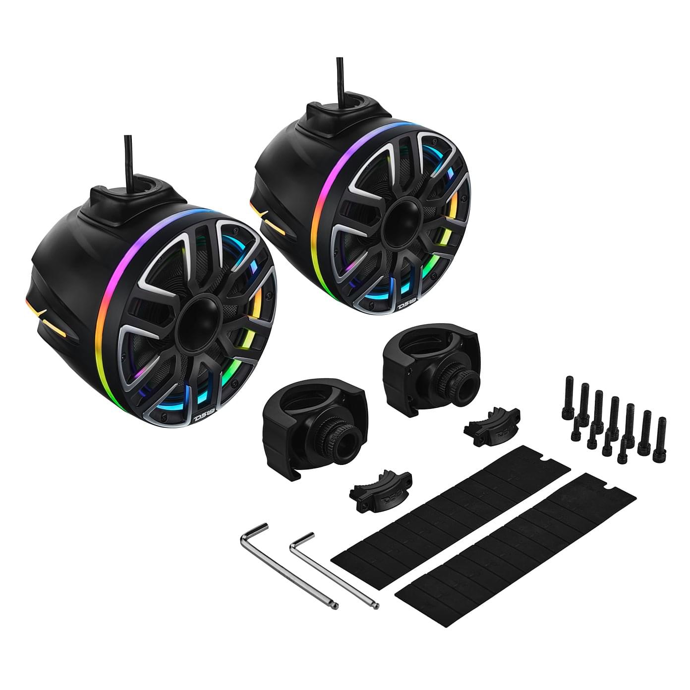 8” Marine Short Tower Speaker With Neodymium Magnet, Kevlar Cone - 4 Ohm Black - Ref A85C6A - image 10 - AudioSellerz