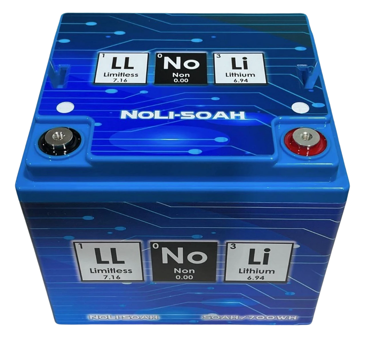 Limitless Lithium NoLi Sodium 50Ah Battery - Audio Sellerz