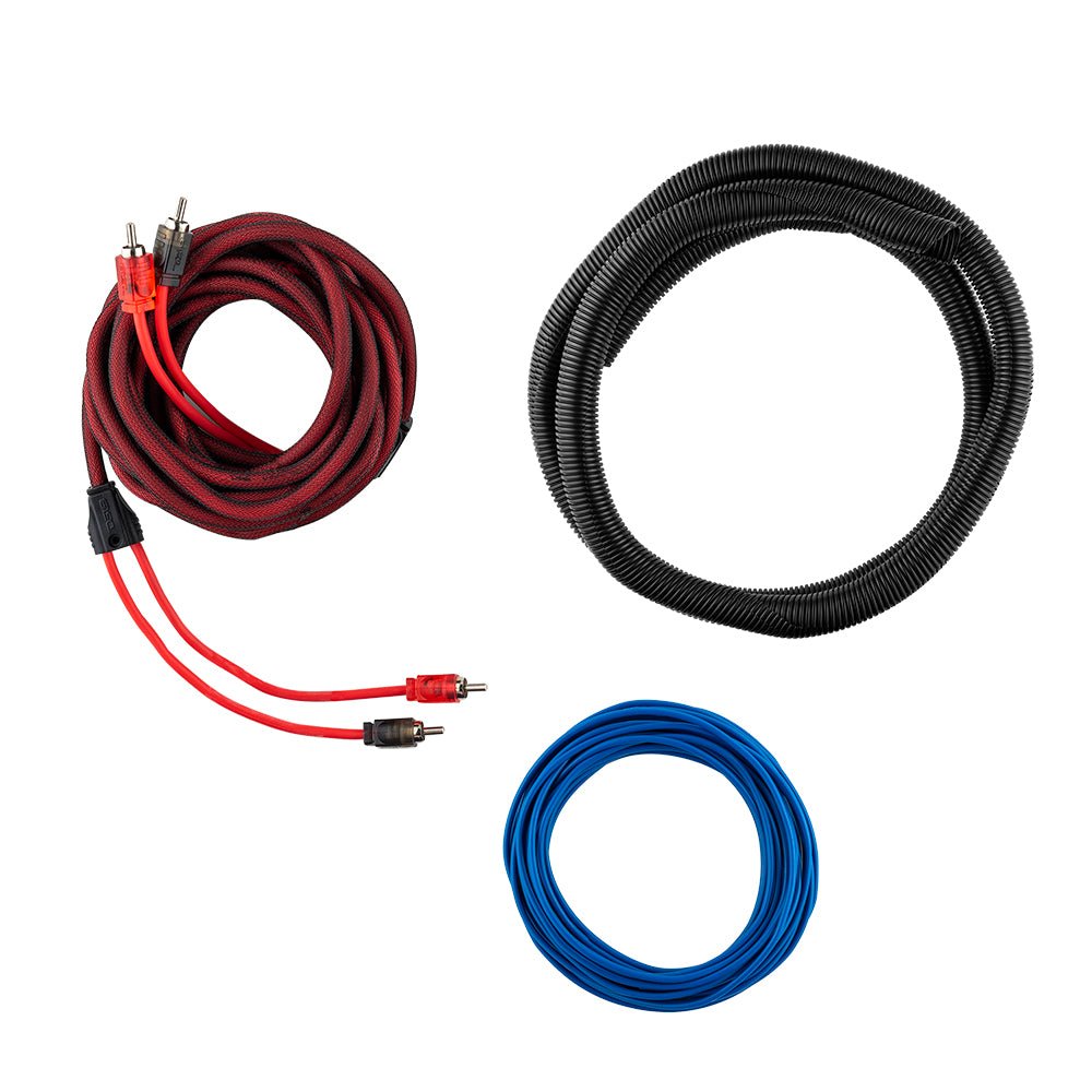 0-GA OFC 100% Copper Amplifier Installation Kit - RED.