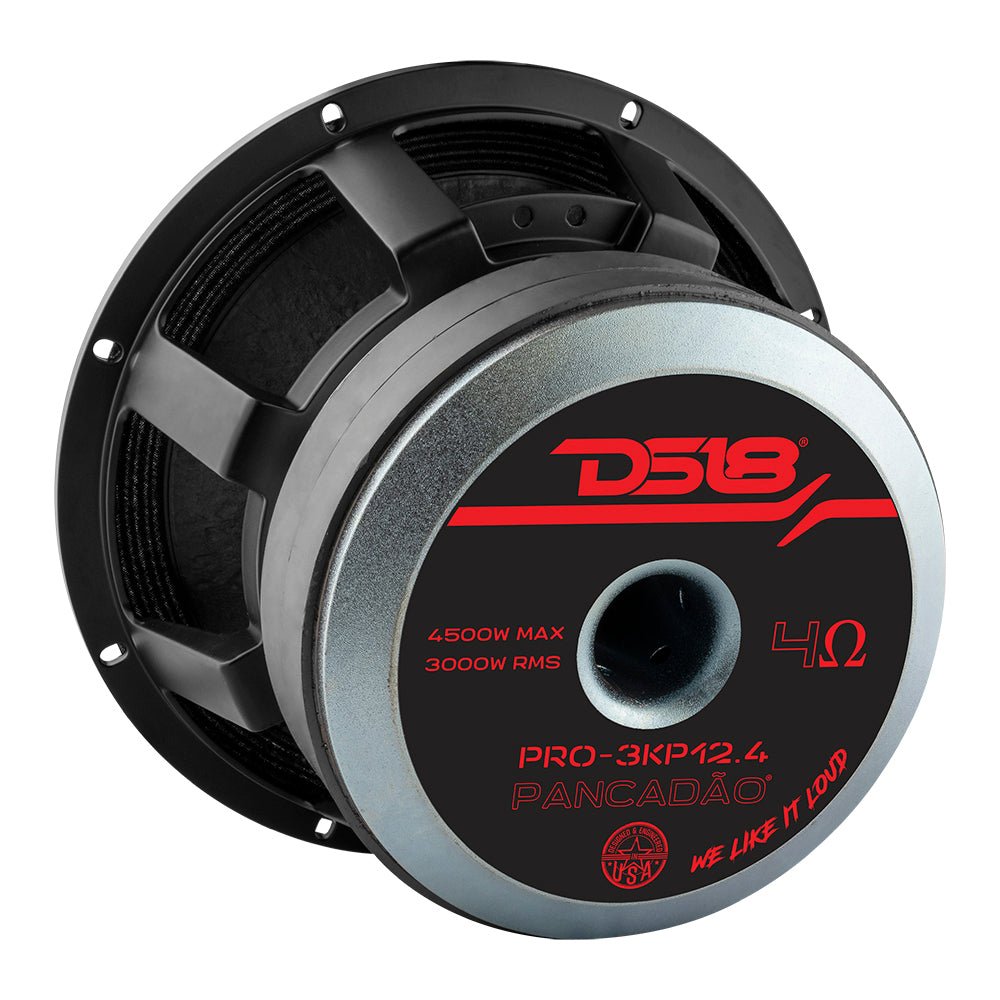 PANCADÃO Mid-Bass Loudspeaker 12" 3000 Watts Rms 4-Ohm.