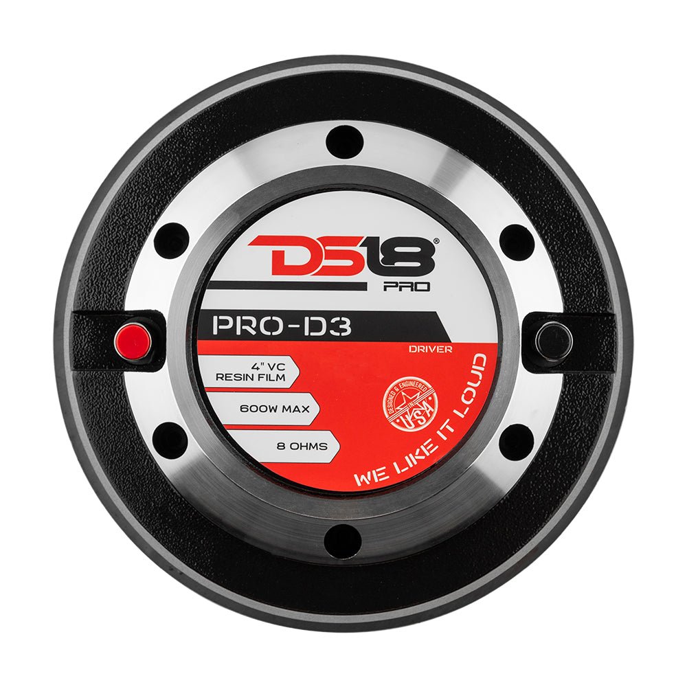 3" Throat Bolt on Driver 600 Watts 4" Phenolic Vc 8-Ohm.