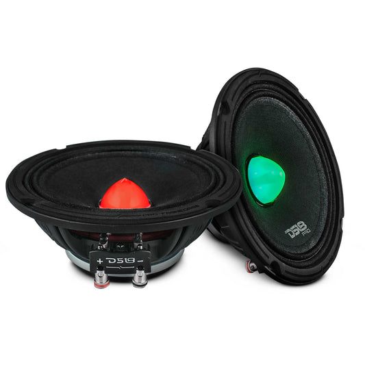 6.5" Full-Range Loudspeaker with RGB LED Bullet 225 Watts Rms Neodymium Magnet.