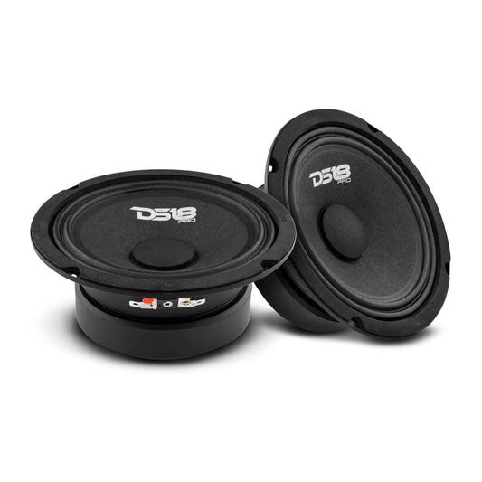 DS18 PRO-GM6SE 6.5" Sealed Back Mid-Range Loudspeaker 480 Watts 8-Ohm.