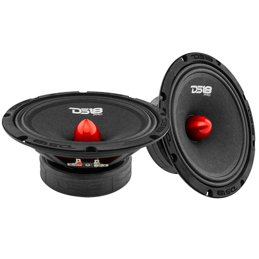 DS18 PRO-GM8.4B 8" Mid-Range Loudspeaker with Bullet 580 Watts 4-Ohm.