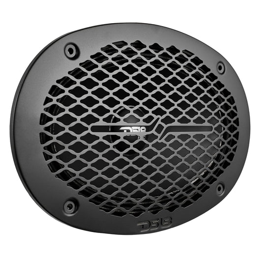 6x9" Universal Shallow Metal Mesh Speaker Grill - Speaker Grill Black - Ref 33C4D0 - image 2 - AudioSellerz