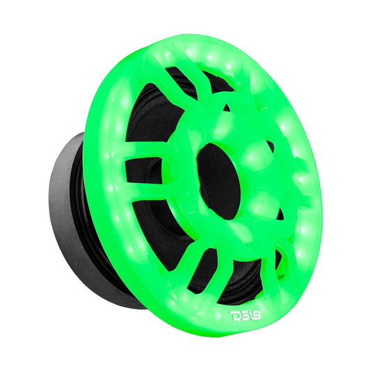 6.5" Universal Speaker Grill Cover -RGB LED Lights.