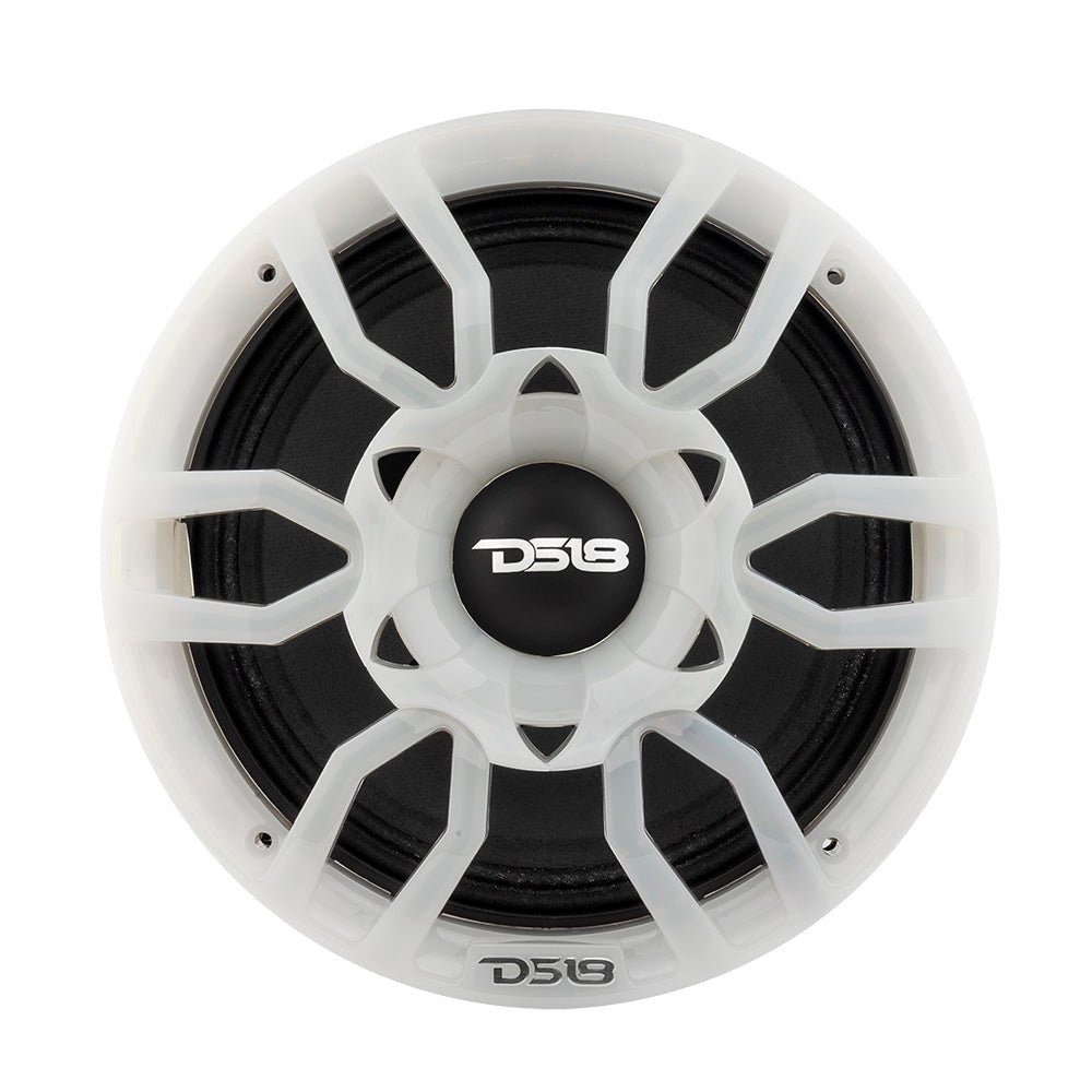 8" Universal Speaker Grill Cover -RGB LED Lights.