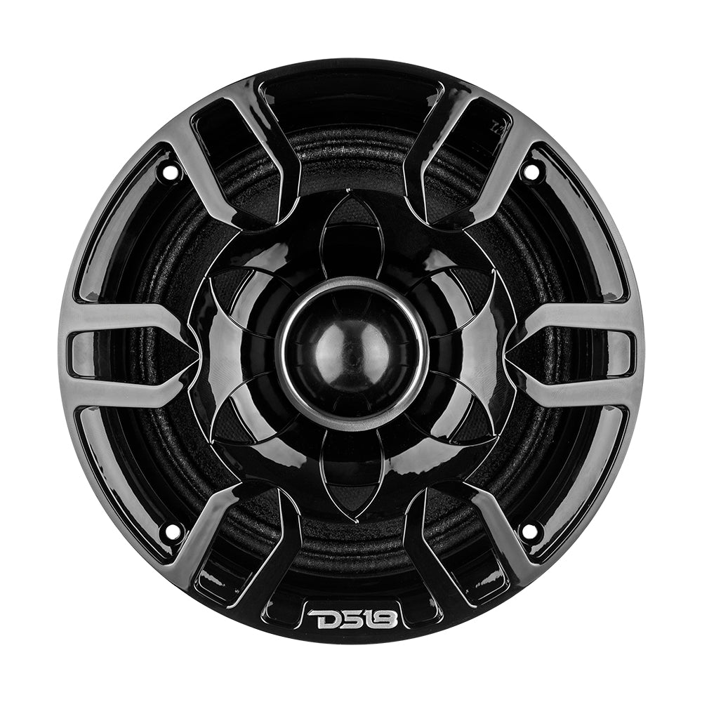 6.5" Speaker Grill with Built-in 1.75" Voice Coil Neodymium Bullet Tweeter 250 Watts.