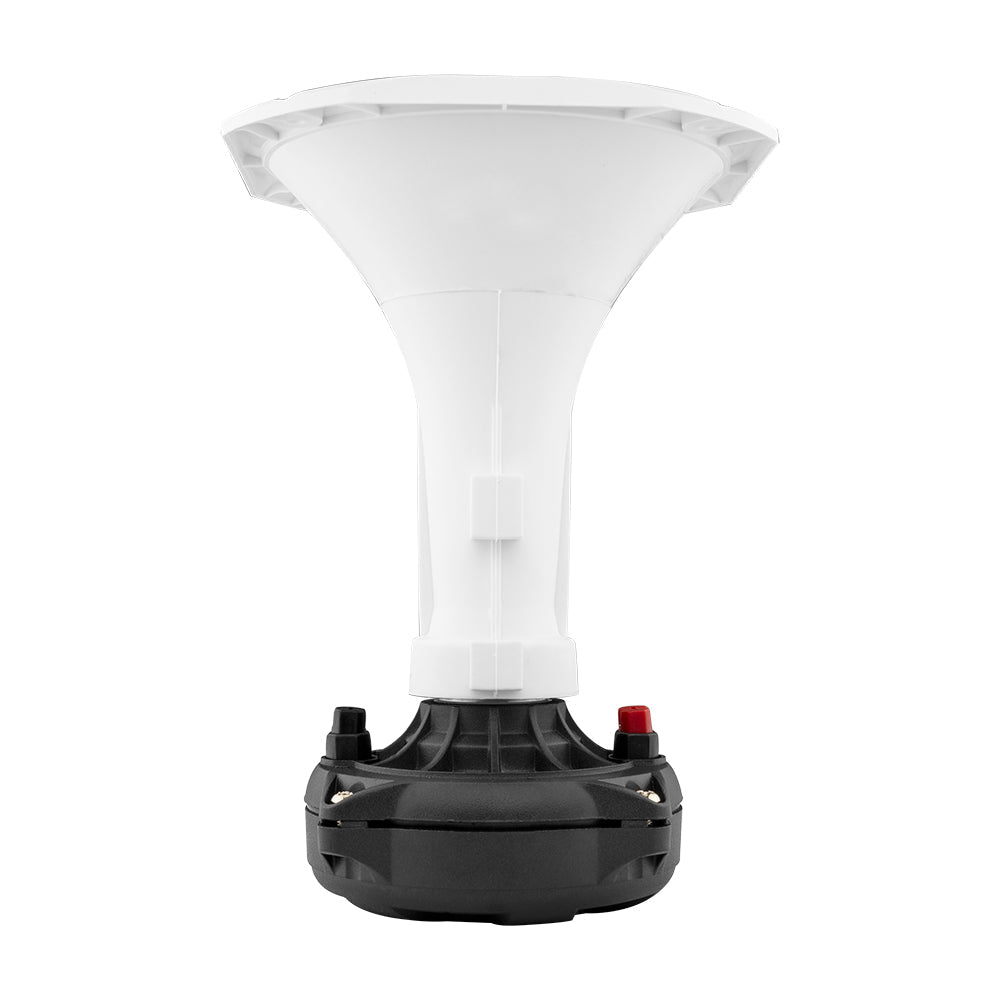 1" Throat Twist On 110° 6.14" Depth Plastic Horn.