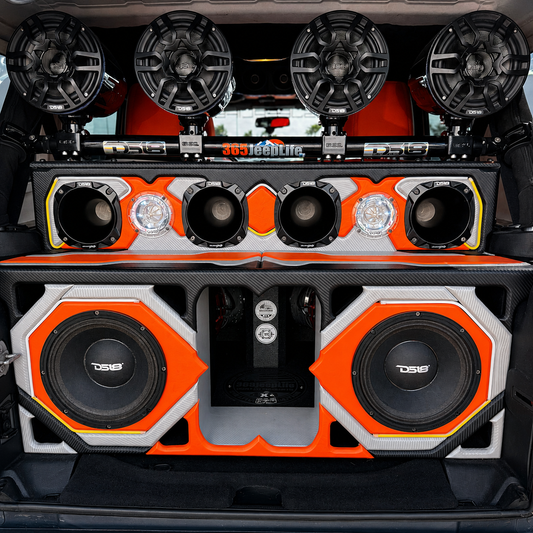 2" Bolt-On Aluminum Horn with 35° Sound Coverage – 4.84" Depth