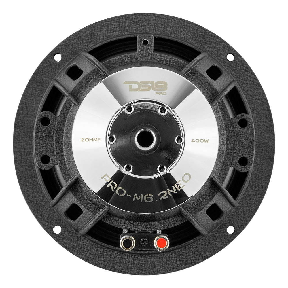 PRO 6.5" Neodymium Water resistant Full-Range Loudspeaker 200 Watts Rms 2-Ohm.
