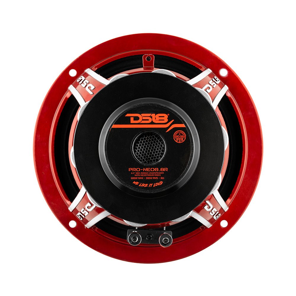 PRO 6.5" Neodymium Mid-Range Loudspeaker 300 Watts Rms 8-Ohm.